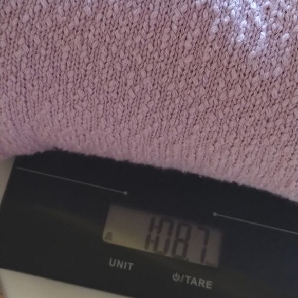 Free People FP Beach NEW Melanie Pastel Purple Oversized Slouchy Sweater Tunic S - Picture 16 of 16